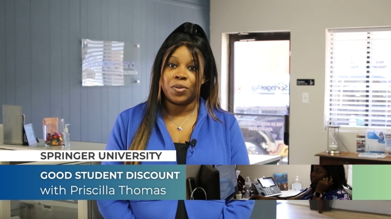 Screen Grab from  Good Student Discount 