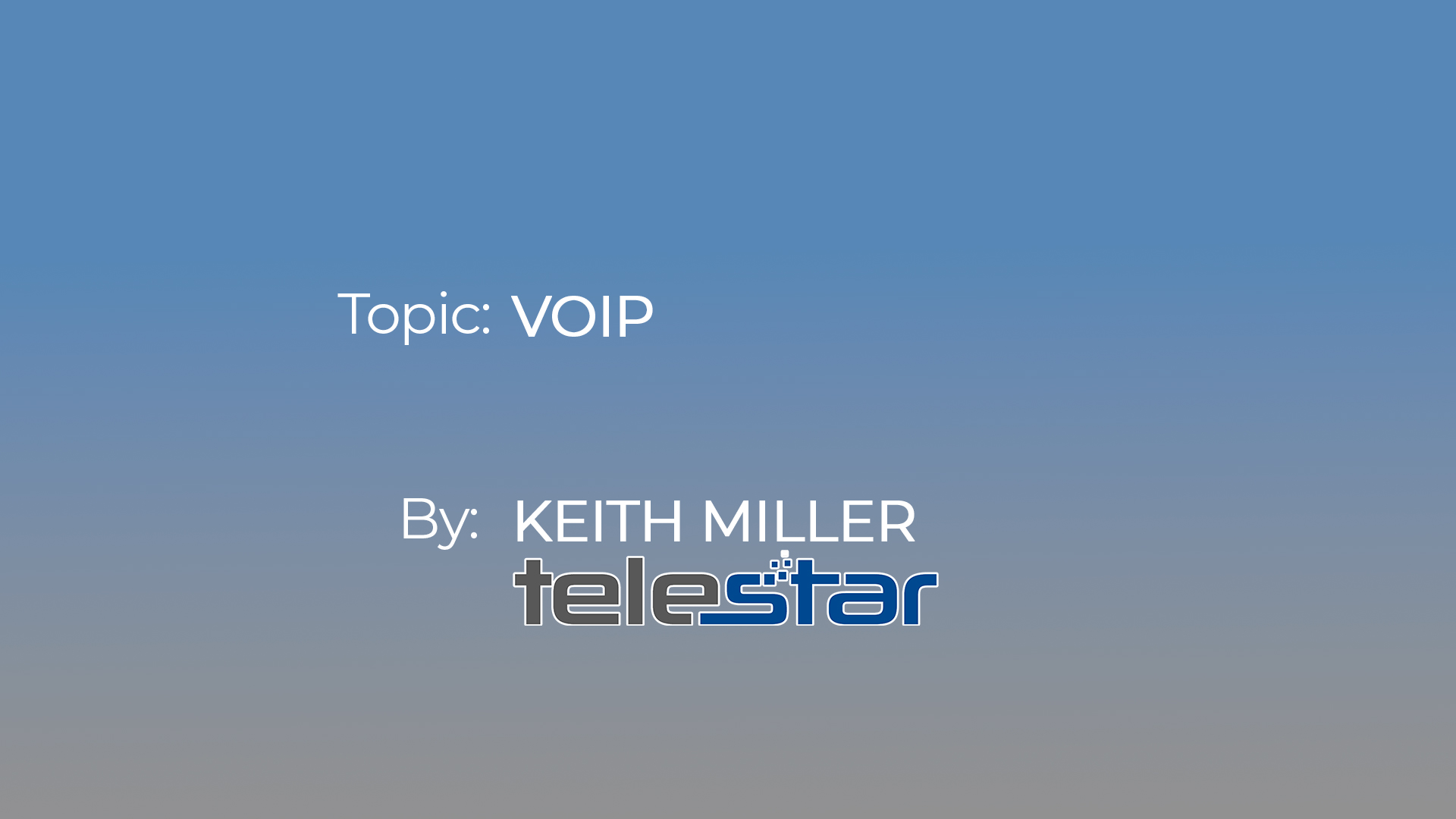 VOIP Voice of Internet Protocol